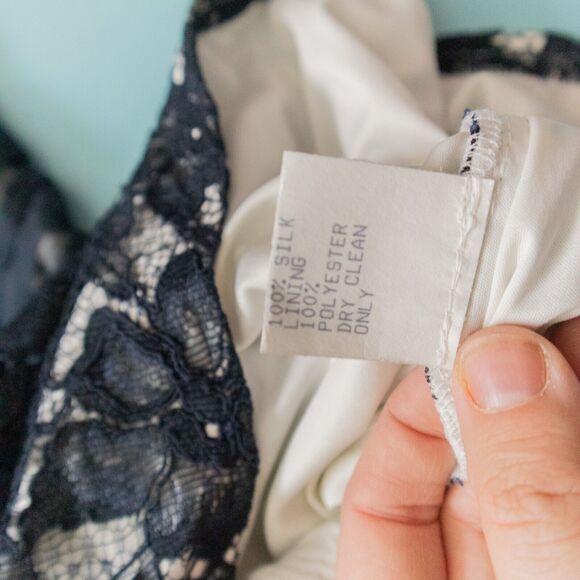 Tadashi Shoji Embroidered Tulle Boatneck Lace Floral Formal Sheath Dress - Picture 10 of 11